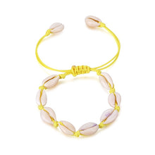 Load image into Gallery viewer, IPARAM Bohemia Vintage Shell Rope Chain Bracelet Women Beach Sea Shell Bracelet Anklet Jewelry Party Gift Wholesale