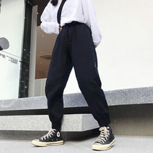 Load image into Gallery viewer, Hot Big Pockets Cargo pants women High Waist Loose Streetwear pants Baggy Tactical Trouser hip hop high quality joggers pants