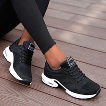 Load image into Gallery viewer, Fashion Women Lightweight Sneakers Air Cushion Ladies Trainers Basket Tenis Casual White Platform Sneakers Breathable Comfort