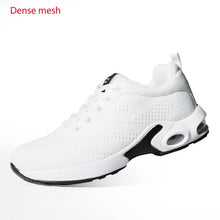 Load image into Gallery viewer, Fashion Women Lightweight Sneakers Air Cushion Ladies Trainers Basket Tenis Casual White Platform Sneakers Breathable Comfort