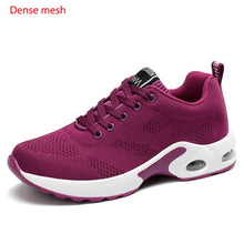 Load image into Gallery viewer, Fashion Women Lightweight Sneakers Air Cushion Ladies Trainers Basket Tenis Casual White Platform Sneakers Breathable Comfort