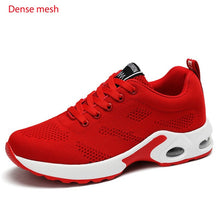 Load image into Gallery viewer, Fashion Women Lightweight Sneakers Air Cushion Ladies Trainers Basket Tenis Casual White Platform Sneakers Breathable Comfort