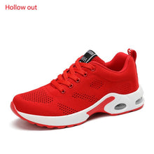 Load image into Gallery viewer, Fashion Women Lightweight Sneakers Air Cushion Ladies Trainers Basket Tenis Casual White Platform Sneakers Breathable Comfort