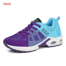 Load image into Gallery viewer, Fashion Women Lightweight Sneakers Air Cushion Ladies Trainers Basket Tenis Casual White Platform Sneakers Breathable Comfort