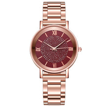 Load image into Gallery viewer, Women Watches 2020 Luxury Diamond Rose Gold Ladies Wrist Watches Magnetic Women Bracelet Watch For Female Clock Relogio Feminino