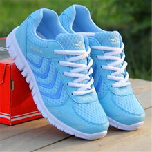 Load image into Gallery viewer, Shoes women sneakers 2020 New Arrivals fashion Sneakers Breathable mesh Woman spring summer flat Casual shoes zapatillas mujer