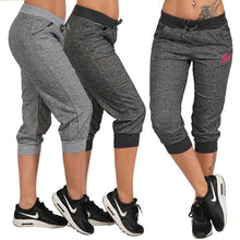 Load image into Gallery viewer, ZOGAA 2019 New Fashion Women Summer Pants Women Trousers Hoody Pants Mid Waist Capri Pants Calf-Length Pants Pockets S-XXXL