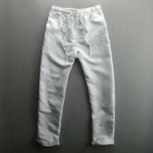 Men 2019 Summer Fashion Brand Solid Color Cotton Linen Thin Straight Pants Male Casual Loose Simple Trousers Blue Khaki Pants