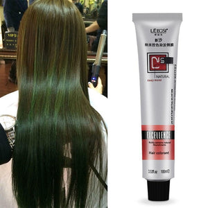 Fashion Hair Cream Unisex Smoky Gray Punk Style Light Grey Silver Permanent Hair Dye Color Cream Girls Beauty Hair Colors MDF11