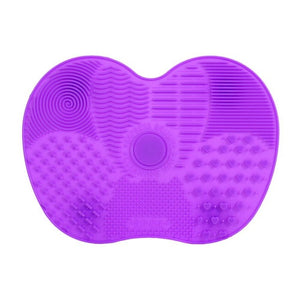YBLNTEK 1PC Silicone Makeup brush Cleaner Pad Make Up Washing Brush Gel Cleaning Mat Foundation Makeup Brush Scrubber Board