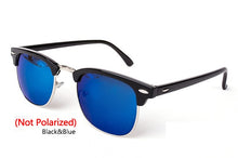 Load image into Gallery viewer, LeonLion  Polarized Semi-Rimless Sunglasses Women/Men Polarized UV400 Classic Brand Designer Retro Oculos De Sol Gafas
