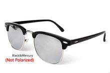 Load image into Gallery viewer, LeonLion  Polarized Semi-Rimless Sunglasses Women/Men Polarized UV400 Classic Brand Designer Retro Oculos De Sol Gafas
