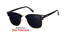 Load image into Gallery viewer, LeonLion  Polarized Semi-Rimless Sunglasses Women/Men Polarized UV400 Classic Brand Designer Retro Oculos De Sol Gafas
