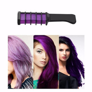 Fashion 6 Colors Mini Disposable Personal Use Hair Chalk Color Comb Dye Kits Temporary party Cosplay Salon Hairs Dyeing TSLM2