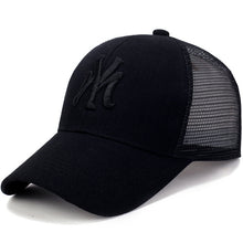 Load image into Gallery viewer, Spring Summer Unisex Baseball Caps Letter Mesh Cap Fashion Solid Embroidery Adjustable Hat Women Men Cotton Casual Hats CP0113
