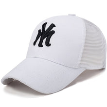 Load image into Gallery viewer, Spring Summer Unisex Baseball Caps Letter Mesh Cap Fashion Solid Embroidery Adjustable Hat Women Men Cotton Casual Hats CP0113
