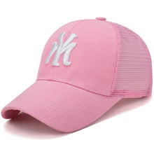 Load image into Gallery viewer, Spring Summer Unisex Baseball Caps Letter Mesh Cap Fashion Solid Embroidery Adjustable Hat Women Men Cotton Casual Hats CP0113
