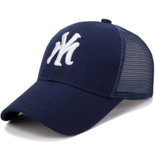 Load image into Gallery viewer, Spring Summer Unisex Baseball Caps Letter Mesh Cap Fashion Solid Embroidery Adjustable Hat Women Men Cotton Casual Hats CP0113
