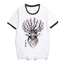 Load image into Gallery viewer, totoro Spirit Away t shirt women Studio Ghibli femme Japanese Anime cartoon tshirt t-shirt Miyazaki Hayao clothes female kawaii
