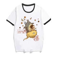 Load image into Gallery viewer, totoro Spirit Away t shirt women Studio Ghibli femme Japanese Anime cartoon tshirt t-shirt Miyazaki Hayao clothes female kawaii
