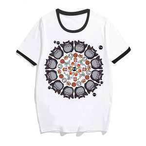 totoro Spirit Away t shirt women Studio Ghibli femme Japanese Anime cartoon tshirt t-shirt Miyazaki Hayao clothes female kawaii