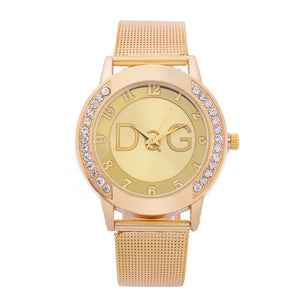 2020 new European fashion popular style women luxury watch brand Quartz watches Reloj Mujer casual stainless steel watches