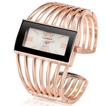Load image into Gallery viewer, reloj mujer 2019 New Luxury Women&#39;s Watches Bangle Bracelet Womens Quartz Wrist watch Rose Gold ladies watch zegarek damski
