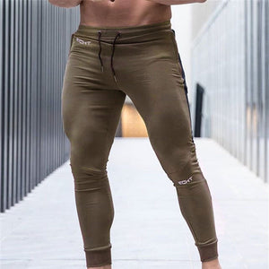 Men Running Pants Men Pants Sport Gym Training Pants Men Jogger Men Pants Slim Fit Sweatpants Cotton Workout Tight Trousers