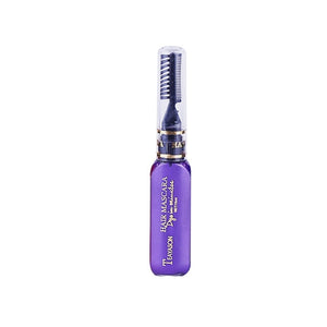13 Colors Hair Dye Mascara Hair Color Chalk Design Crayons Temporary Pink Grey Purple Blue Black Hair Dye Comb Easy To Use TSLM2