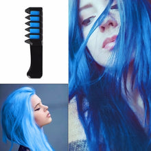 Load image into Gallery viewer, 13 Colors Hair Dye Mascara Hair Color Chalk Design Crayons Temporary Pink Grey Purple Blue Black Hair Dye Comb Easy To Use TSLM2
