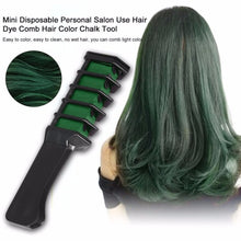 Load image into Gallery viewer, 13 Colors Hair Dye Mascara Hair Color Chalk Design Crayons Temporary Pink Grey Purple Blue Black Hair Dye Comb Easy To Use TSLM2
