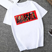 Load image into Gallery viewer, Men&#39;s T-shirts Fashion Marvel Avengers Print Hipster Funny t shirt Men Summer Casual street Hip-hop Tee shirt Male Tops

