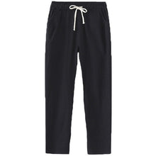 Load image into Gallery viewer, Lace Up Summer Pants Women Sweatpants Pantalon Femme Candy Colors Cotton Linen Harem Pants Casual Plus Size Trousers Women C5212
