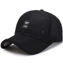 Load image into Gallery viewer, Top Level Summer Baseball Hat For Men Breathable Mesh Trucker Cap Fashion Curved Visor Casquette Homme Casual Women Sun Caps

