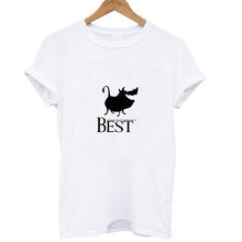 Load image into Gallery viewer, Showtly HAKUNA MATATA Female T Shirt Summer Women 2019 Short Sleeve Print Cartoon Tshirt White Black Cute Harajuku T-shirts
