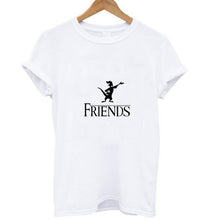 Load image into Gallery viewer, Showtly HAKUNA MATATA Female T Shirt Summer Women 2019 Short Sleeve Print Cartoon Tshirt White Black Cute Harajuku T-shirts
