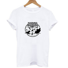 Load image into Gallery viewer, Showtly HAKUNA MATATA Female T Shirt Summer Women 2019 Short Sleeve Print Cartoon Tshirt White Black Cute Harajuku T-shirts
