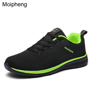 Moipheng Mesh Women Casual Shoes Lace-up Men Shoes Lightweight Plus Size Breathable Walking Sneakers Tenis Feminino Zapatos Flat