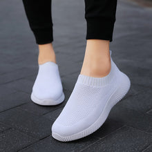 Load image into Gallery viewer, Women Vulcanized Shoes High Quality Women Sneakers Slip On Flats Shoes Women Loafers Plus Size 42 Walking Flat
