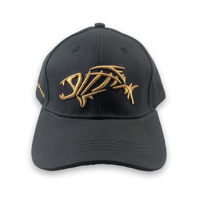 2020 Fish Bone Men's Baseball Cap Women's Snapback Fishing Embroidery Dad Hat Man Kids Trucker gorra Summer Fisher Brand Men Cap