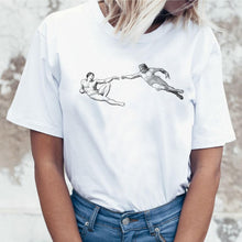 Load image into Gallery viewer, grunge aesthetic t shirt Funny style ulzzang Tumblr women top korean 90s clothing female t-shirt vaporwave tee shirt clothes
