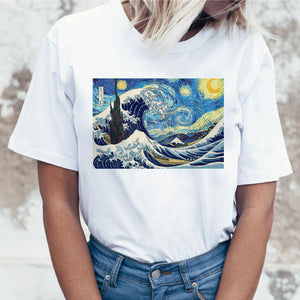 grunge aesthetic t shirt Funny style ulzzang Tumblr women top korean 90s clothing female t-shirt vaporwave tee shirt clothes