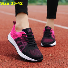 Load image into Gallery viewer, ZHENZU Women&#39;s Sport Shoes Female Brand Sneakers Woman Running Shoes Breathable Antislip Light Flats Eur 35-42
