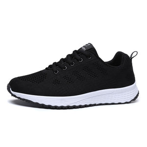 ZHENZU Women's Sport Shoes Female Brand Sneakers Woman Running Shoes Breathable Antislip Light Flats Eur 35-42