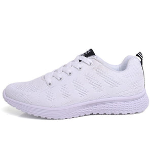ZHENZU Women's Sport Shoes Female Brand Sneakers Woman Running Shoes Breathable Antislip Light Flats Eur 35-42