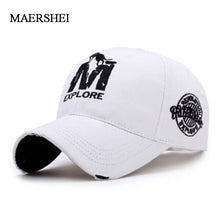 Load image into Gallery viewer, MAERSHEI Fashion couple embroidered baseball cap men&#39;s outdoor sports hat ladies sunscreen visor cap
