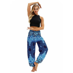 Fashion Bohemian Loose Pant Men Women Casual Hippy Trousers Baggy Aladdin Harem Pant Droppship 20 Colors Штаны для йоги Freeship