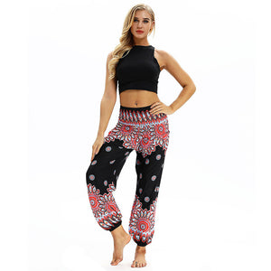Fashion Bohemian Loose Pant Men Women Casual Hippy Trousers Baggy Aladdin Harem Pant Droppship 20 Colors Штаны для йоги Freeship