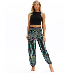 Fashion Bohemian Loose Pant Men Women Casual Hippy Trousers Baggy Aladdin Harem Pant Droppship 20 Colors Штаны для йоги Freeship