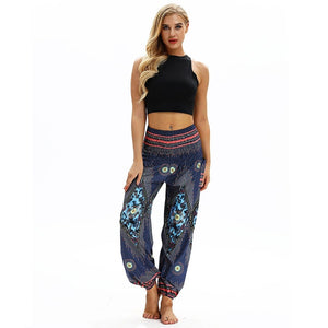Fashion Bohemian Loose Pant Men Women Casual Hippy Trousers Baggy Aladdin Harem Pant Droppship 20 Colors Штаны для йоги Freeship